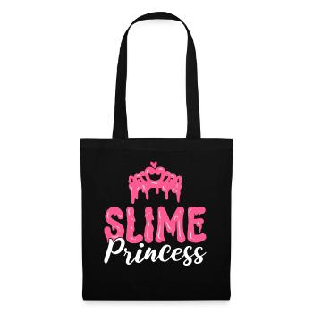 Schleim-Prinzessin - Stoffbeutel - Schwarz - Vorne