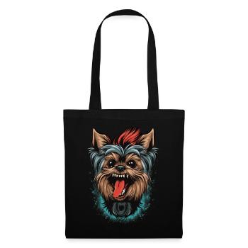 Cute Yorkshire Terrier Dog Breed Pet Lover - Stoffbeutel - Schwarz - Vorne