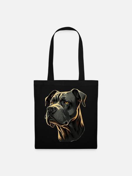 Cute Cane Corso Dog Breed Pet Lover - Stoffbeutel - Schwarz