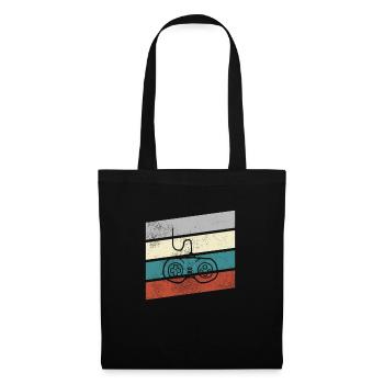 Gaming Retro - Tote Bag - black - Front