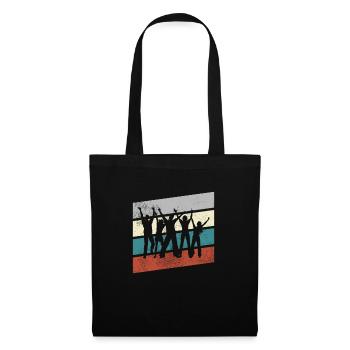 Dancing Retro - Tote Bag - black - Front