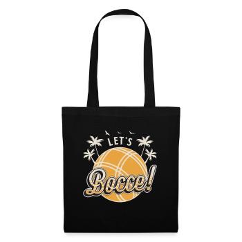 Bocce Ball Let's Bocce Ball Sport Loves Petanque - Tote Bag - black - Front