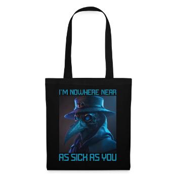 Horror Plague Doctor Film Festival Halloween Zombie - Tote Bag - black - Front