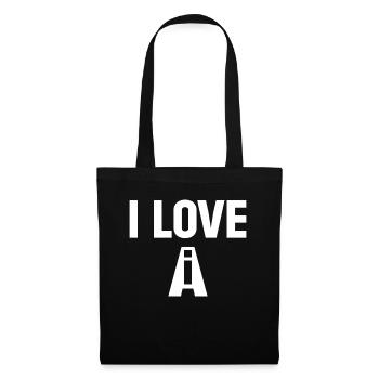 I Love AI - Ai Robotics Ai Machines Artificial Int - Tote Bag - black - Front