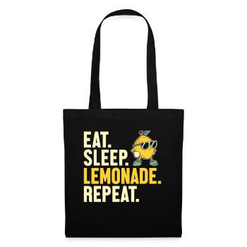 Eat Sleep Lemonade Repeat Lemonade Lover - Tote Bag - black - Front