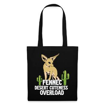 Fennec Fox Desert Cuteness Fennec Foxes - Tote Bag - black - Front