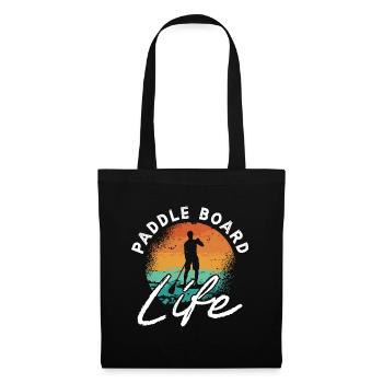 Stand Up Paddle Board Life Water Sports SUP Board - Tote Bag - black - Front