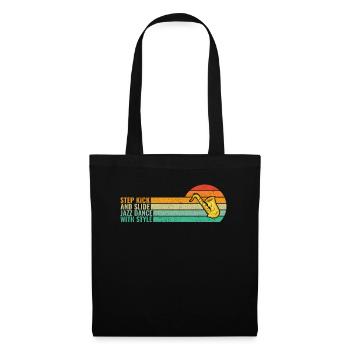 Step Kick and Slide Jazz Dance with Style - Jazz - Tote Bag - black - Front