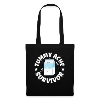 Lactose intolerance - intolerance milk cheese - Tote Bag - black - Front