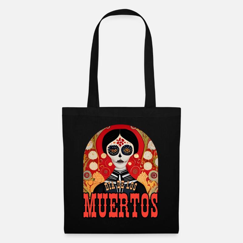 Dia De Los Muertos - Stoffbeutel - Schwarz
