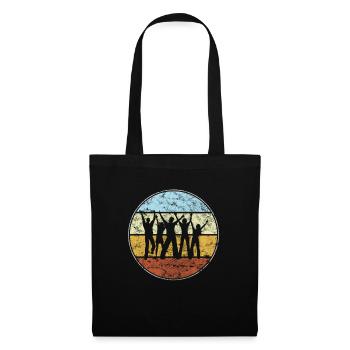 Dancing Retro - Tote Bag - black - Front