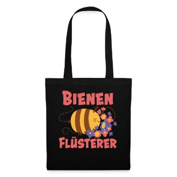 Bienen Flüsterer - Stoffbeutel - Schwarz - Vorne