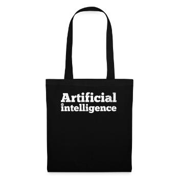 Artificial Intelligence - Stoffbeutel - Schwarz - Vorne