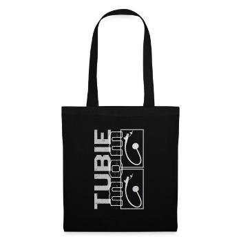 Chemise de sensibilisation à la sonde d’alimentation, t-shirt tubie maman, - Sac en tissu - noir - Devant
