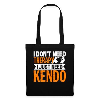 Kendo I Just Need Kendo - Tote Bag - black - Front