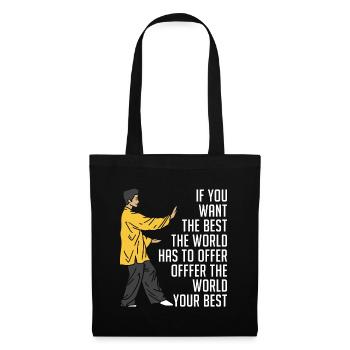 Tai Chi If You Want The Best Taiji Tai Chi Lover - Tote Bag - black - Front
