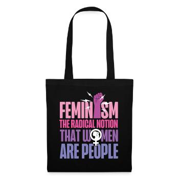 Feminist Feminism The Radical - Tote Bag - black - Front
