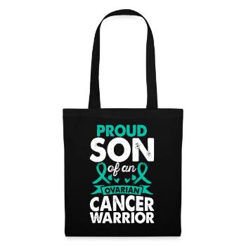 Son of Ovarian Cancer Warrior Awareness Month - Tote Bag - black - Front