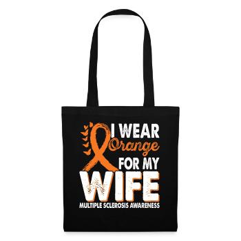Wear orange for awareness of multiple - Tote Bag - black - Front