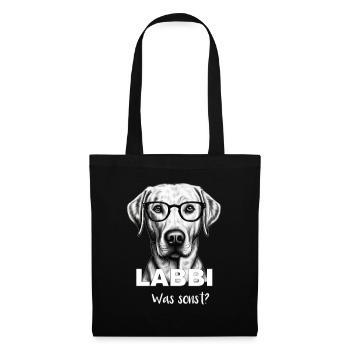 Labrador Retriever Dog Fool Dog Fan Mistress Wau - Tote Bag - black - Front
