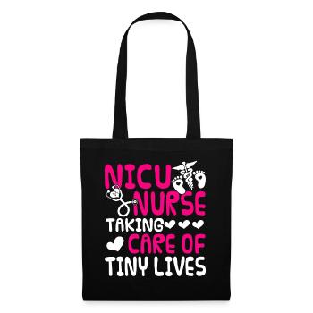 Nicu Nurse Nicu Nurse Taking Care Of Tiny Lives - Tote Bag - black - Front