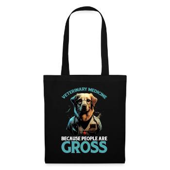Veterinary Medicine Because People Are Gross 16 - Tote Bag - black - Front