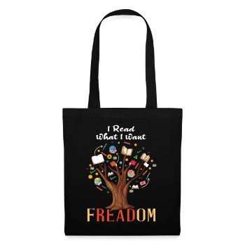 Ich habe Banned Book Freedom Book Lover Reader Tree gelesen - Stoffbeutel - Schwarz - Vorne