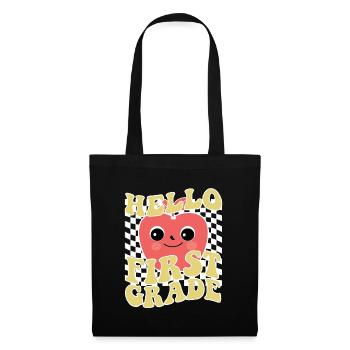 Hello 1st Grade Back To School First Day - Tote Bag - black - Front