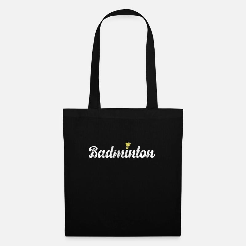 Badminton - Stoffbeutel - Schwarz