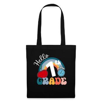 Hello 1st Grade Back To School First Day - Tote Bag - black - Front