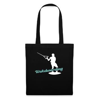 Wakeboarding - Stoffbeutel - Schwarz - Vorne