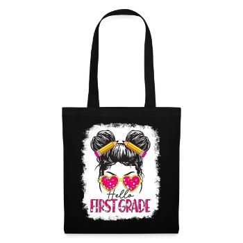 Hello 1st Grade Back To School First Day - Tote Bag - black - Front