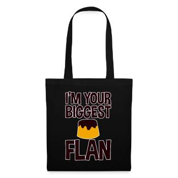 I'm Your Biggest Flan 4 - Tote Bag - black - Front