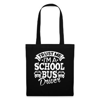 School Bus Driver Trust Me School Bus Driver - Tote Bag - black - Front