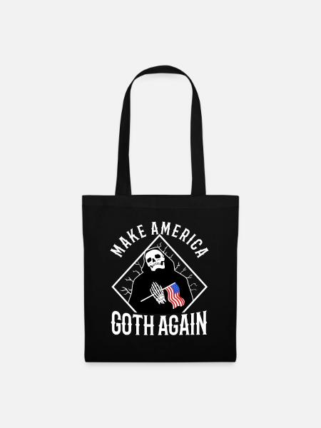 Make america goth again - Stoffbeutel - Schwarz