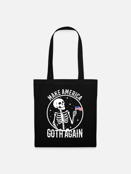Make america goth again - Stoffbeutel - Schwarz