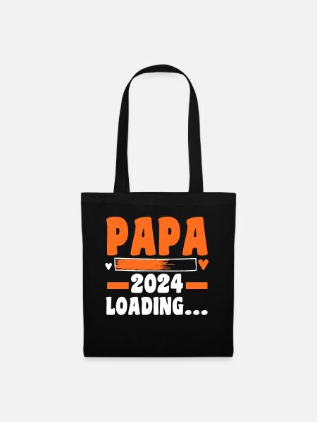 Werdender Papa 2027 - Stoffbeutel - Schwarz