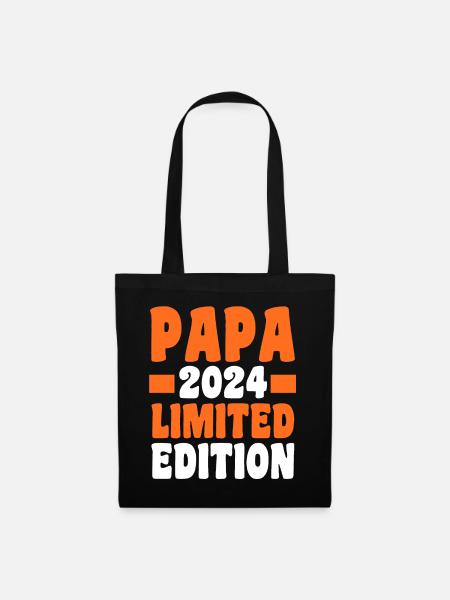 Werdender Papa 2026 - Stoffbeutel - Schwarz