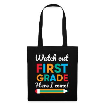 Hello 1st Grade Back To School First Day - Tote Bag - black - Front