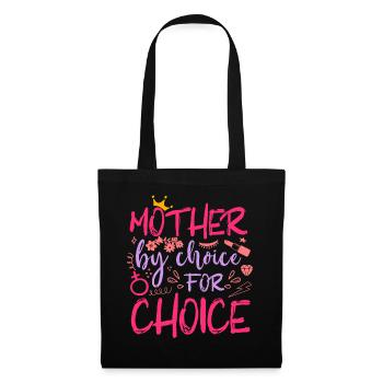 Mère féministe par choix pour - Sac en tissu - noir - Devant