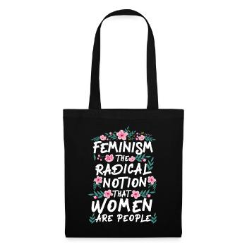Feminist Feminism The Radical - Tote Bag - black - Front