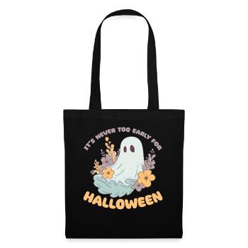 It's never too early for Halloween groovy ghost - Tote Bag - black - Front