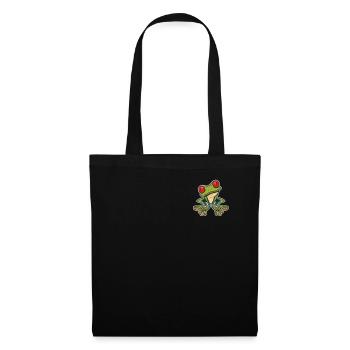 Logo Emblem Pet Costa Rica Lover Red Eyed Tree - Tote Bag - black - Front