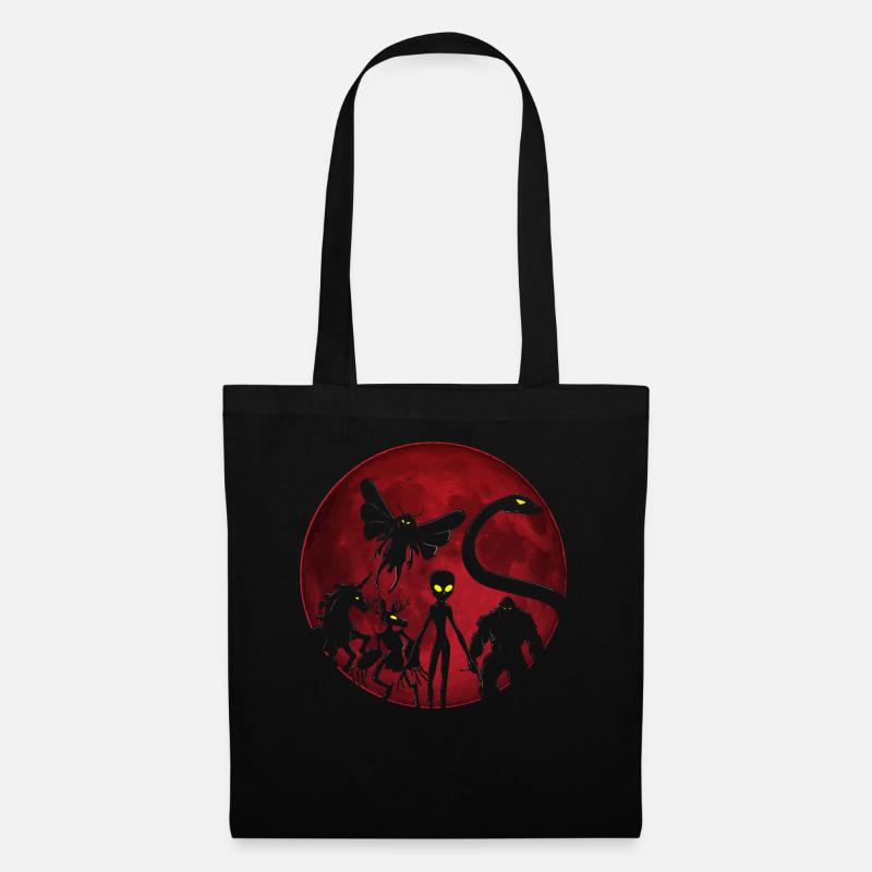 Cryptozoology Cryptids Crew - Stoffbeutel - Schwarz