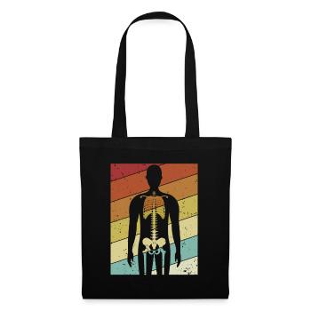 Retro Radiology Nurse X-Ray Technician Radiologist - Tote Bag - black - Front