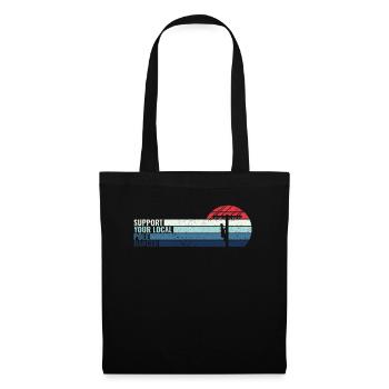 Support Your Local Pole Dancer - - Tote Bag - black - Front