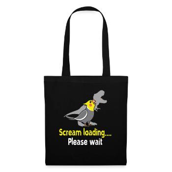 I'm kind of a big Tiel - cockatiel - Tote Bag - black - Front