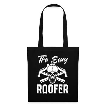 Roofing Contractor - The Sexy Roofer - Tote Bag - black - Front