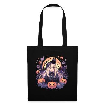 Witch Helloween Witches Outfit Witches - Tote Bag - black - Front