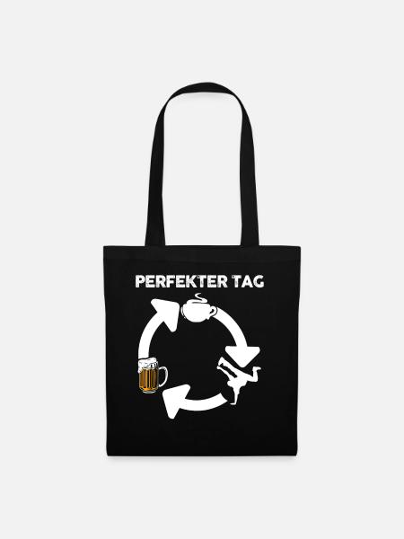 Hip Hop Tänzer - Stoffbeutel - Schwarz